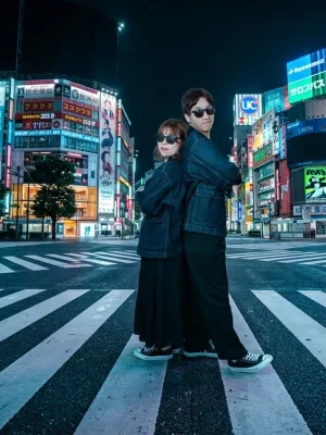 背景「渋谷スクランブル交差点」の見本