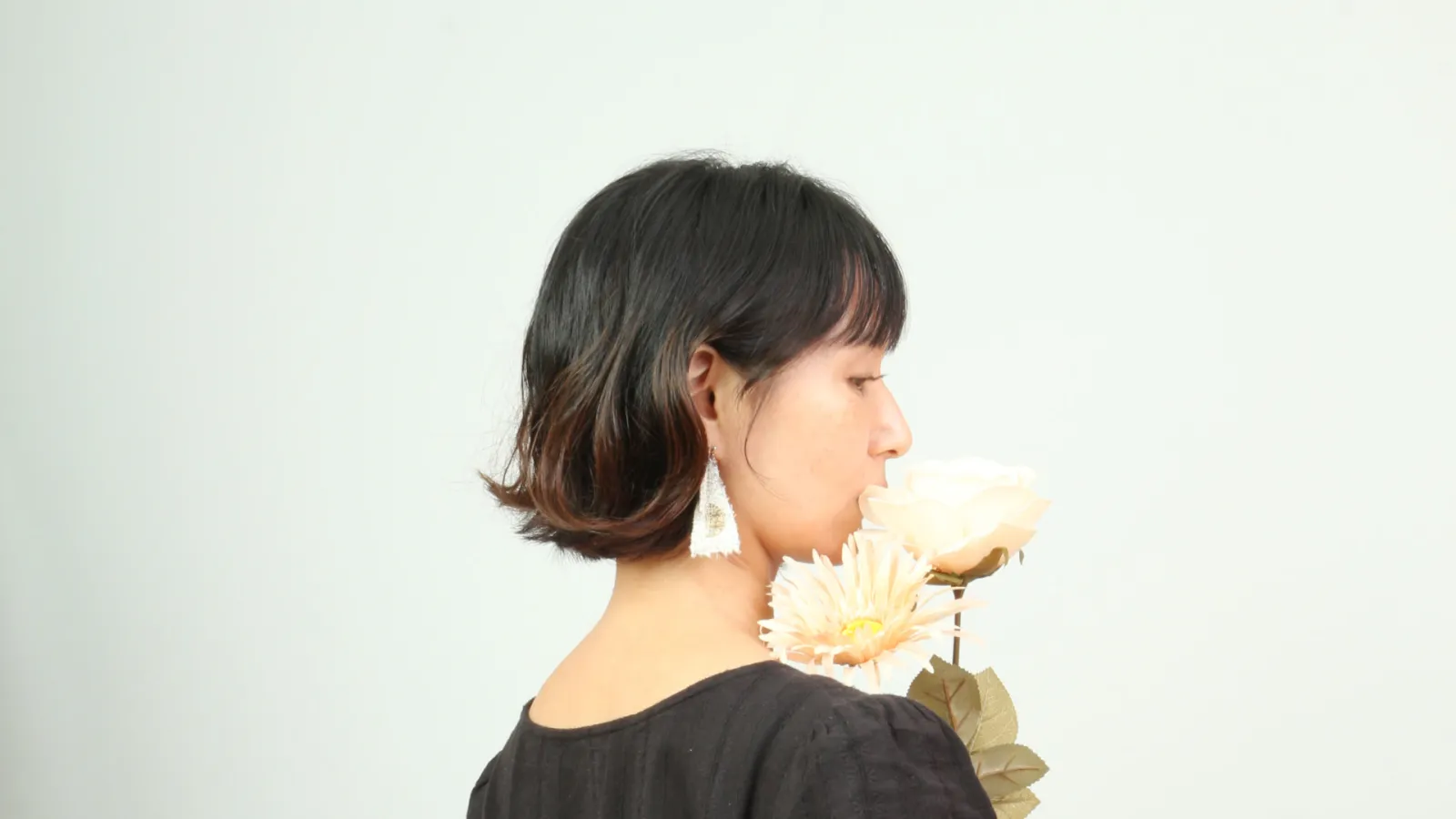 福島市のセルフ写真館GENICAでのプロフィール写真撮影例